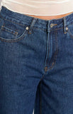 Shes Yours Dark Wash Denim Wide Leg Boyfriend Jeans