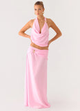 Anuhea Cowl Top Pink