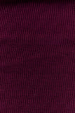 Mazie Asymetrical Cashmere Blend Long Sleeve Knit Top Plum
