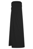 Calandra Slinky Maxi Skirt Black