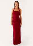 Rumour Has it Maxi Dress Red