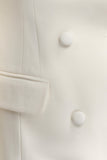 Beatrice Blazer Mini Dress Ivory