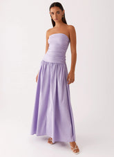 Carmel Maxi Dress Lavender