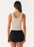 Signature Tank Top Oatmeal