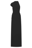 Analia Chiffon Maxi Dress Black