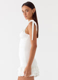 Laufey Mini Dress White