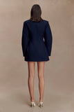 Beatrice Blazer Mini Dress Navy