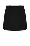 Gina Suiting Mini Skirt Black