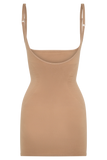 Jocelyn Backless Shapewear Mini Dress Latte