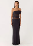 Lumi Maxi Dress Dark Grey