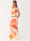 Moka Maxi Skirt Mimosa Blossom