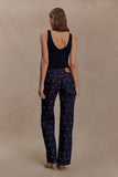 Spencer Slinky Top with Hardware Black
