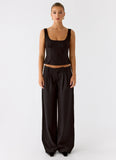 Samuel Low Rise Suiting Pants Black