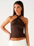 Amber Light Top Chocolate