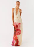 Belivia Maxi Dress Yellow Bloom