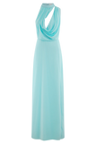 Galia Cowl Neck Maxi Dress Lagoon