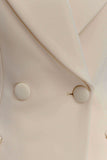 Wesley Structured Blazer Buttercream