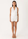 Jovanna Lace Mini Dress White