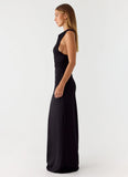 Hidden Agenda Maxi Dress Black