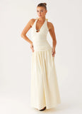 Val Maxi Dress Lemon