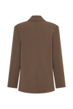 Mateo Oversized Blazer Cacao Brown