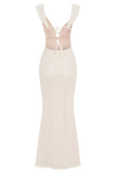 Ezra Lace Maxi Dress Ivory