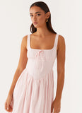 Pascuelle Midi Dress Pink