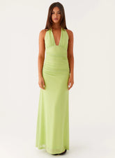 Kerrie Maxi Dress Lime