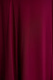 Cilla Burgundy Bardot Neck Maxi Dress With Ruched Detailing