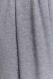 Aspen Gathered Wide Leg Jogger Light Grey Marle