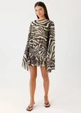 Elisana Mini Dress Zebra