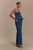 Rayne Wide Leg Denim Jeans 90S Blue