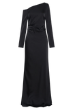 Avery Long Sleeve Maxi Dress Black