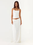 She Means It Maxi Skirt Ivory
