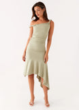 Huntah Midi Dress Sage