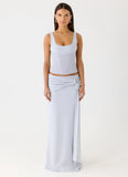 Romana Corset Top Misty Blue