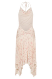 Sylvie Modal Hankie Midi Dress Floral Ditsy Print