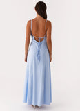 Clear As Day Maxi Dress Blue