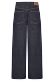 Mannon Mid Rise Denim Jeans Washed Indigo Blue