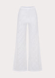 Matcha Lace Pants White