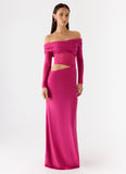 Kerli Maxi Dress Fuchsia
