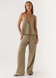 Ingrid Top Sand Brown