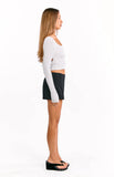 Brynn Black Polka Dot Shorts
