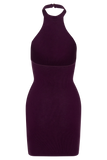 Jacky Tulip Mini Dress Plum
