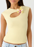 Luxie Top Yellow