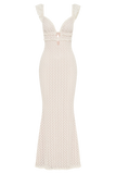 Ezra Lace Maxi Dress Ivory
