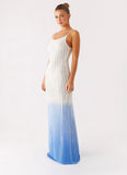 Kiki Maxi Dress Ombre Blue