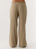 Josephina Pant Sand Brown