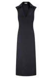 Keagan Sleeveless Midi Dress Black