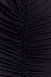 Louisa Long Sleeve Slinky Maxi Dress Black